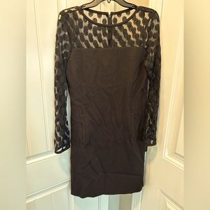 Eliza J. Regal Collection Women’s Black Polka Dot Sleeve Dress Size 6